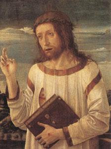 Giovanni Bellini Christ Blessing (mk05) oil painting image